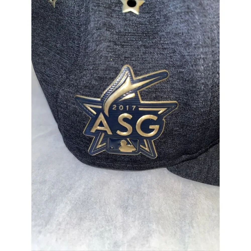 Atlanta Braves New Era 59fifty Fitted Flat Cap ASG 2017 Sz 7 1/4 (57.7 Cm) NWOT